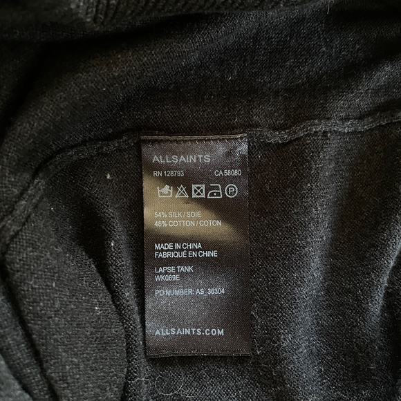 All Saints Lapse Vest Sweater Tank - Picture 8 of 9